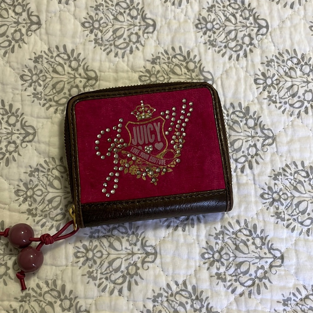 Juicy Couture wallet with crystals